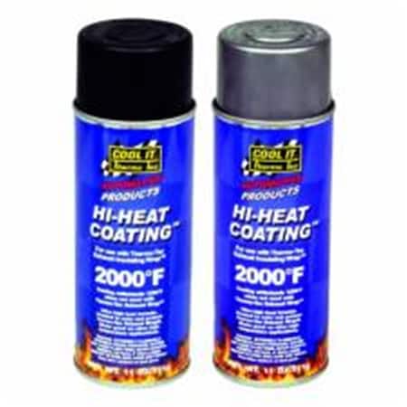 Thermo-Tec Thermo-Tec THE12001 Hi-Heat Coating Header Paint - Black THE12001